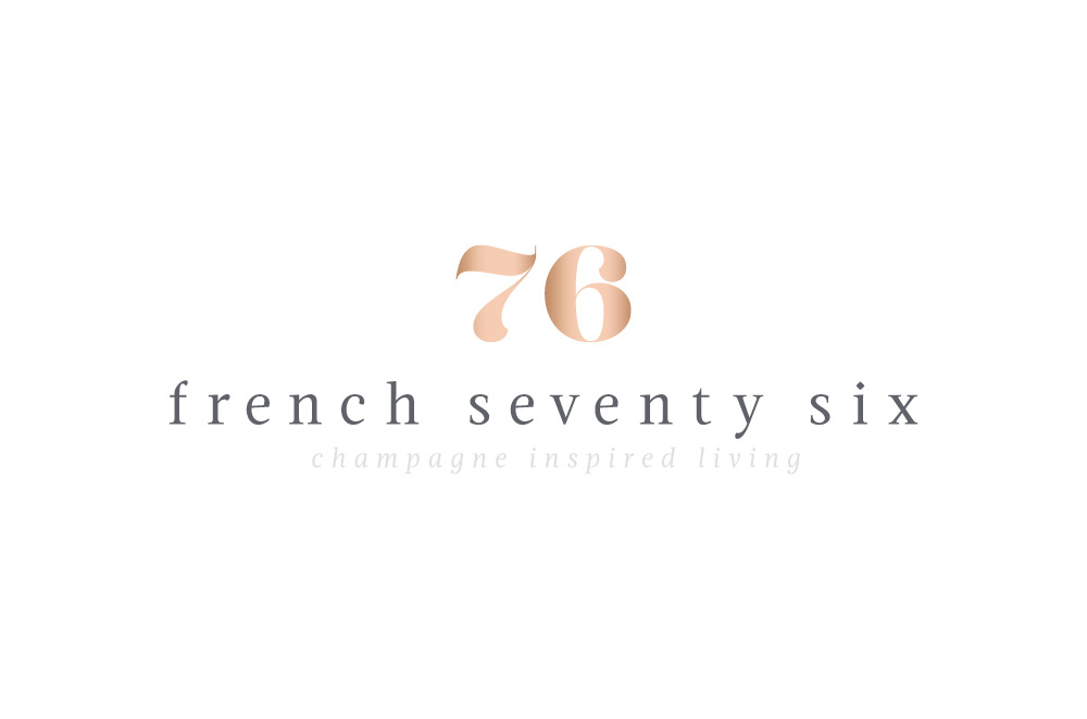 french seventy six logo - White Canvas Design