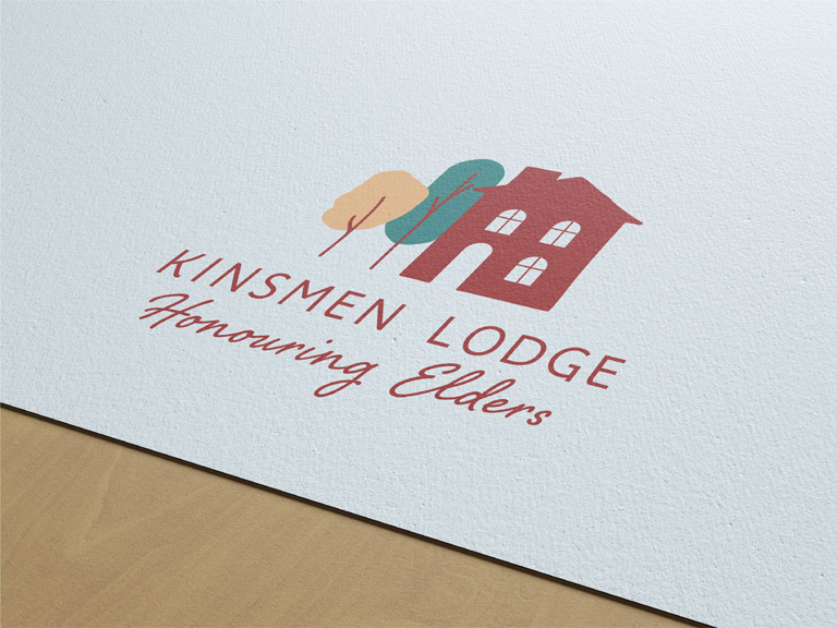 Kinsmen Lodge logo design by White Canvas Design
