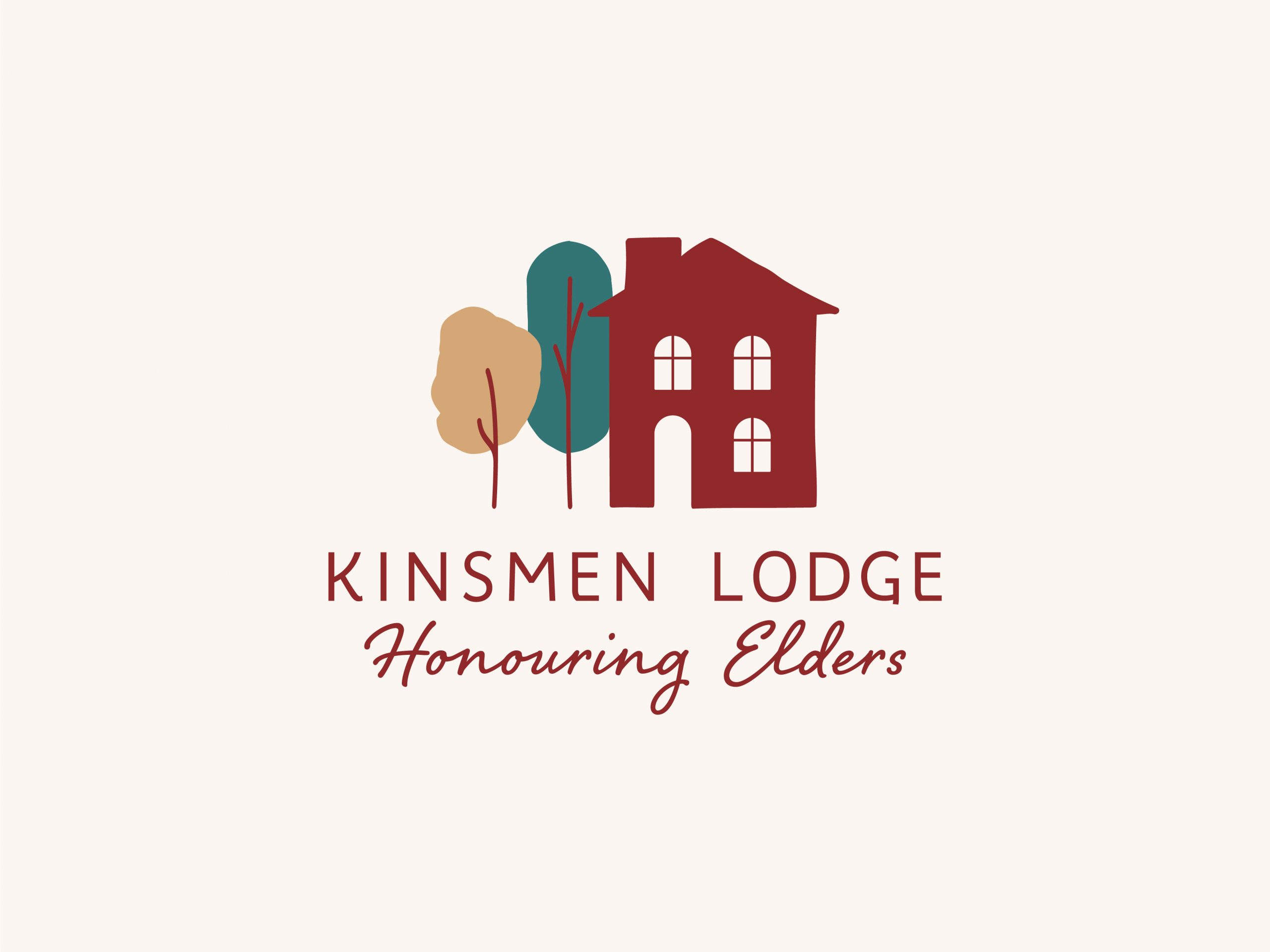 Kinsmen lodge logo design - White Canvas Design