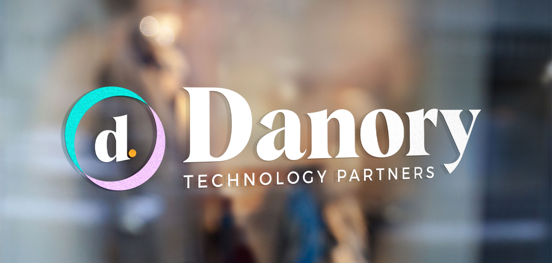 Danory Technology Partners signage - White Canvas Design