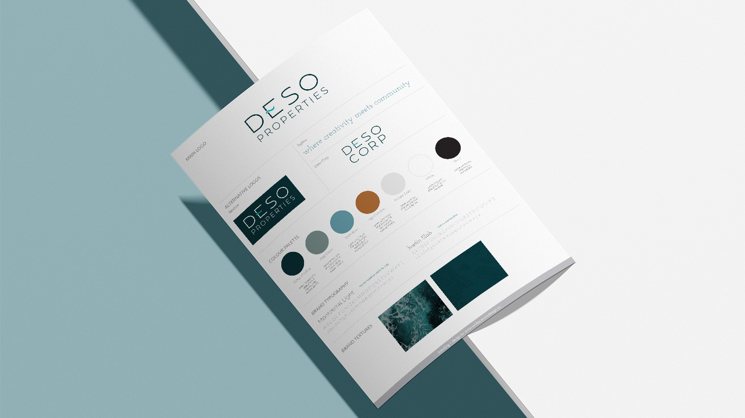 Deso Properties style guide - White Canvas Design