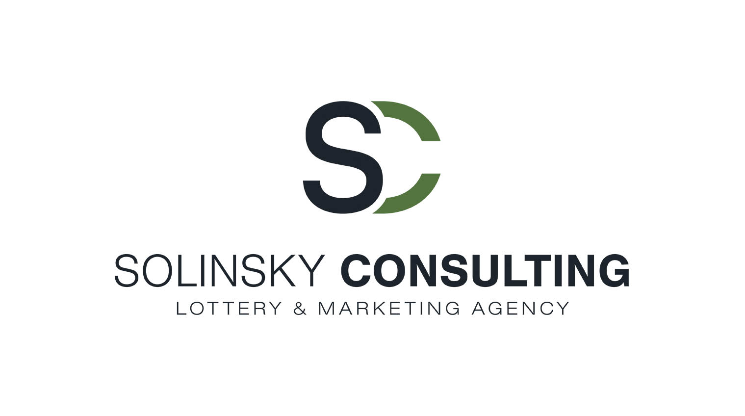 Solinsky Consulting logo design on a white background - White Canvas Design