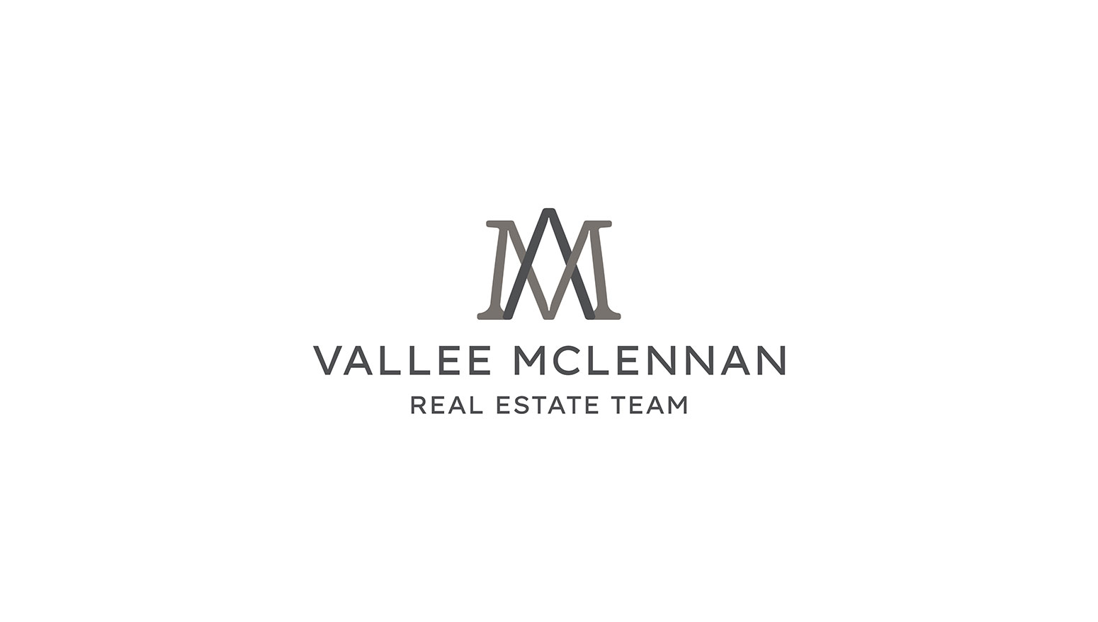Vallee Mclennan logo design – by White Canvas Design