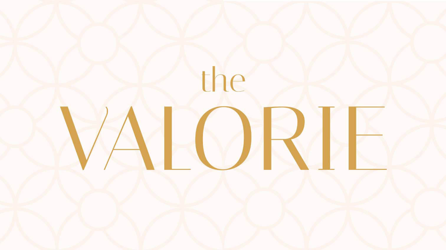 The Valorie logo – by White Canvas Design
